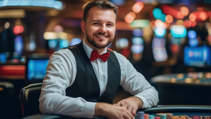 Live dealer table on SA Gaming through gf777 apk mobile app