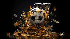 Mobile phone displaying SA Gaming betting interface on gf777 apk